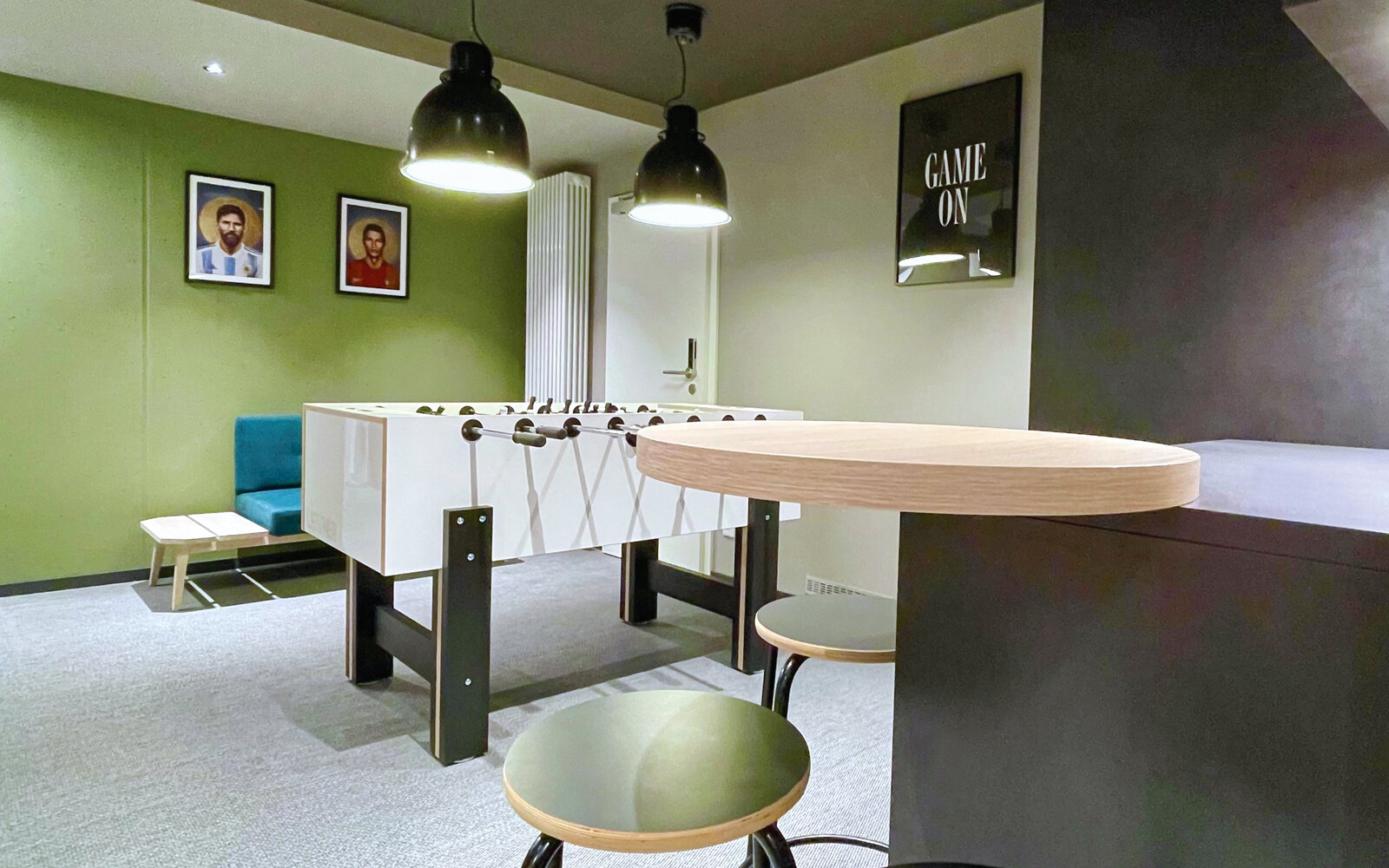 Aparthotel Zeitwohnhaus Open Lobby mit Kicker