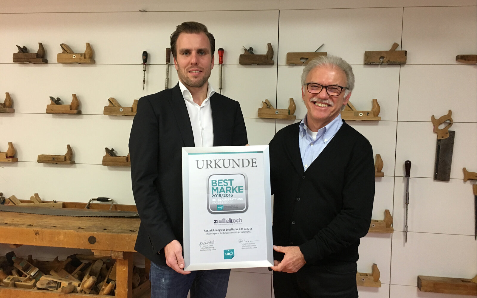 zieflekoch Über zieflekoch 2015 Gottlob und Gunnar Ziefle Best Marke