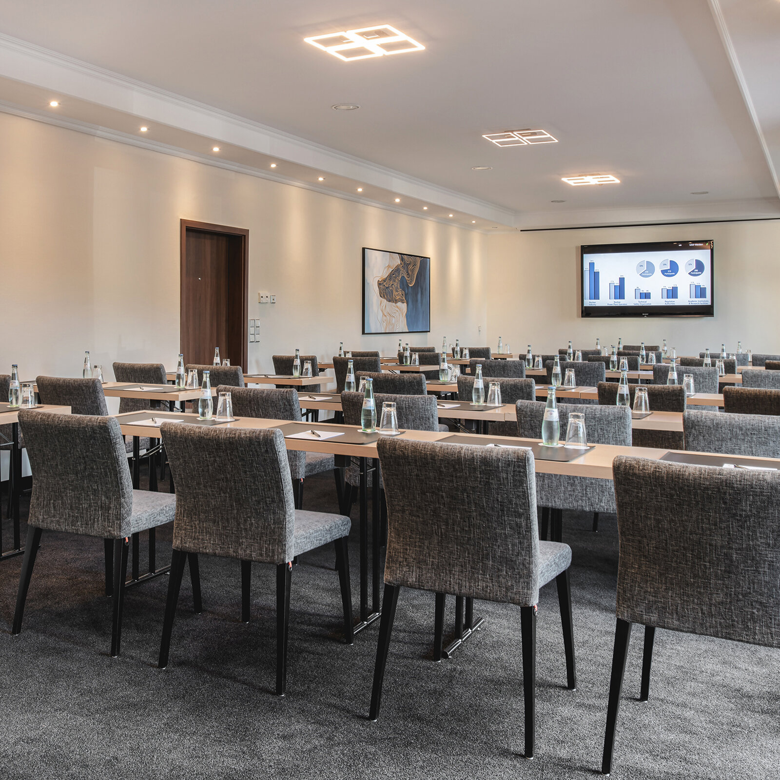 zieflekoch fuerstenhof hotel tagung konferenz bildschirm polsterstuhl besprechung