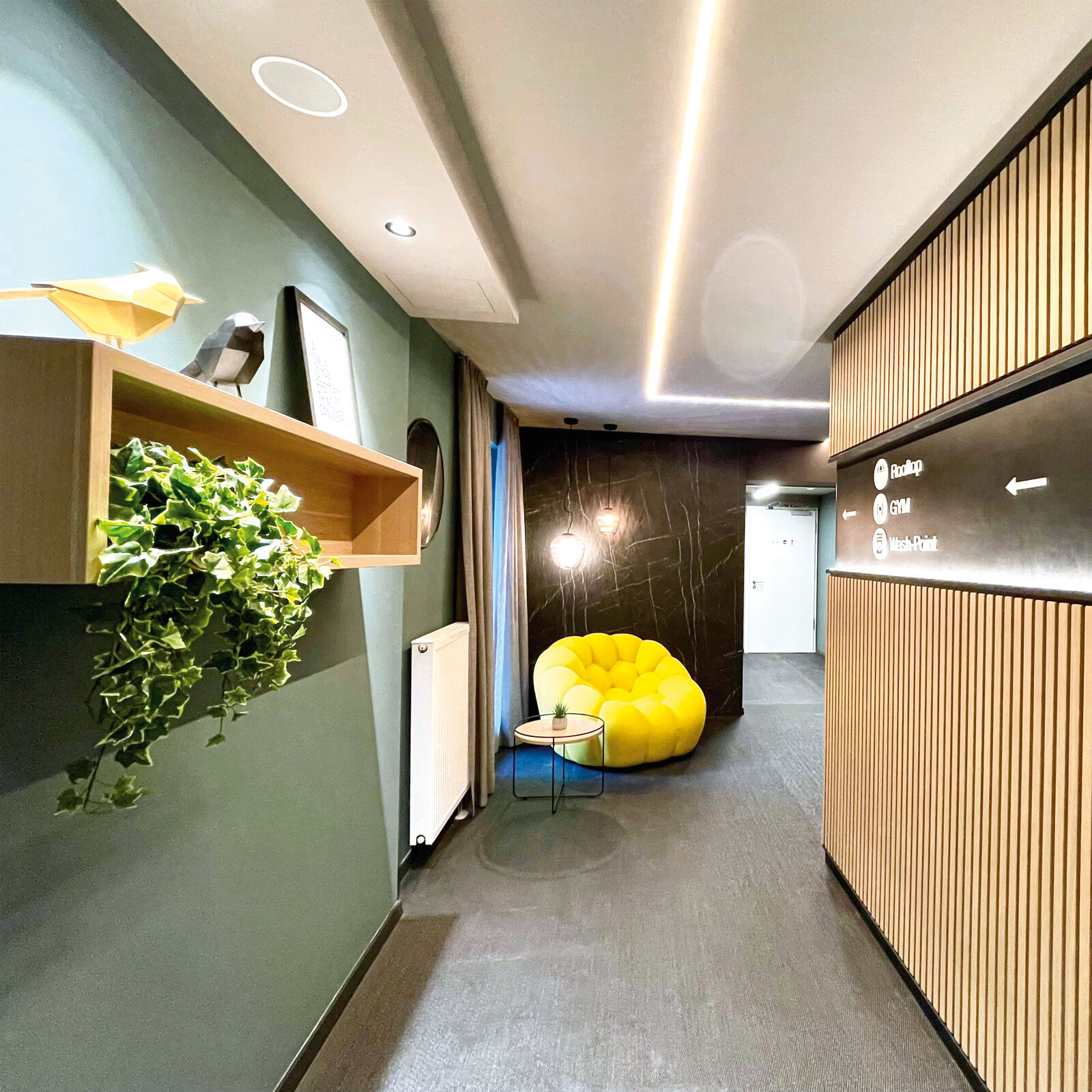 Aparthotel Zeitwohnhaus Hotelgang