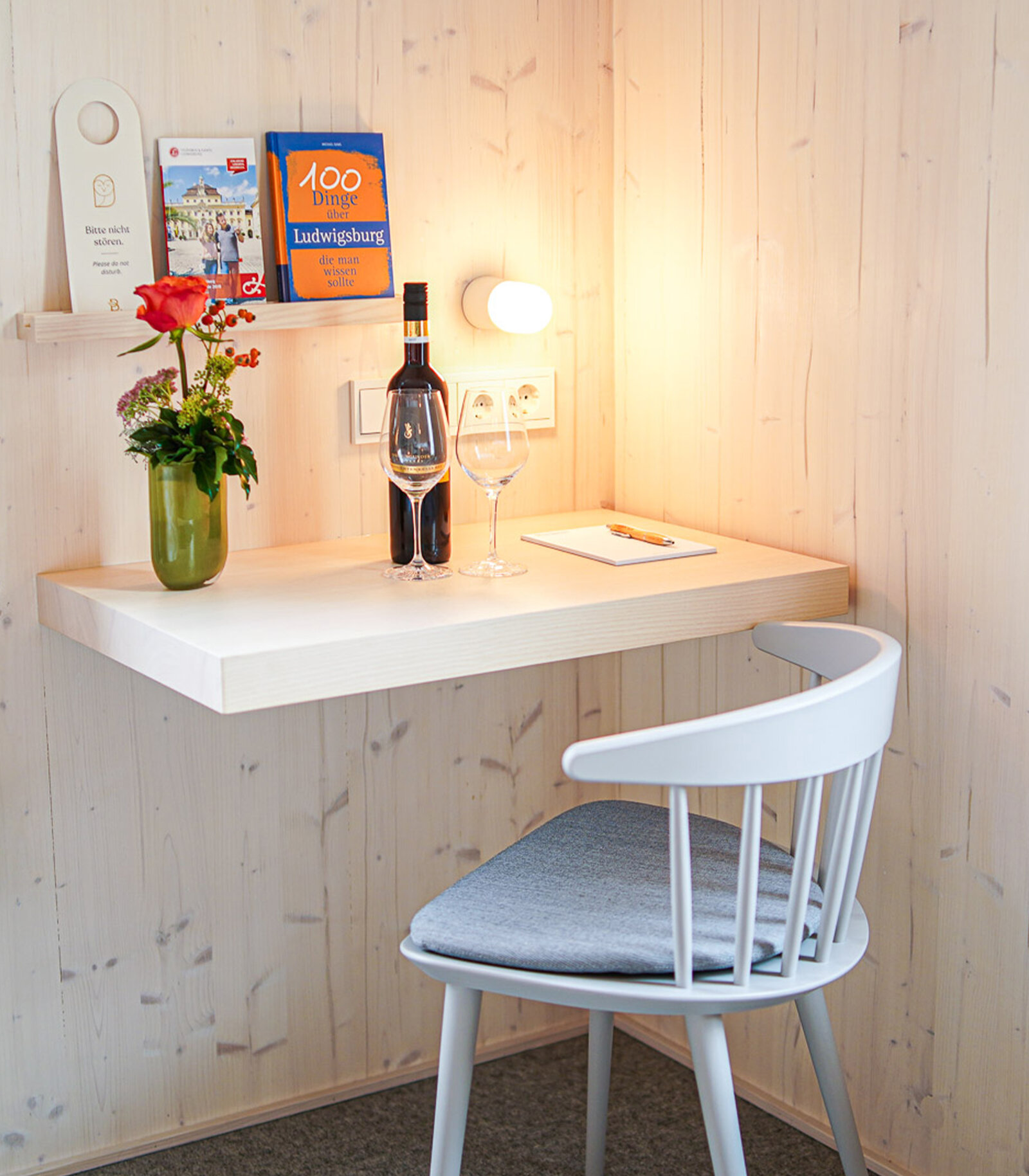 zieflekoch bergamo holz zimmer schreibtisch stuhl Leuchte