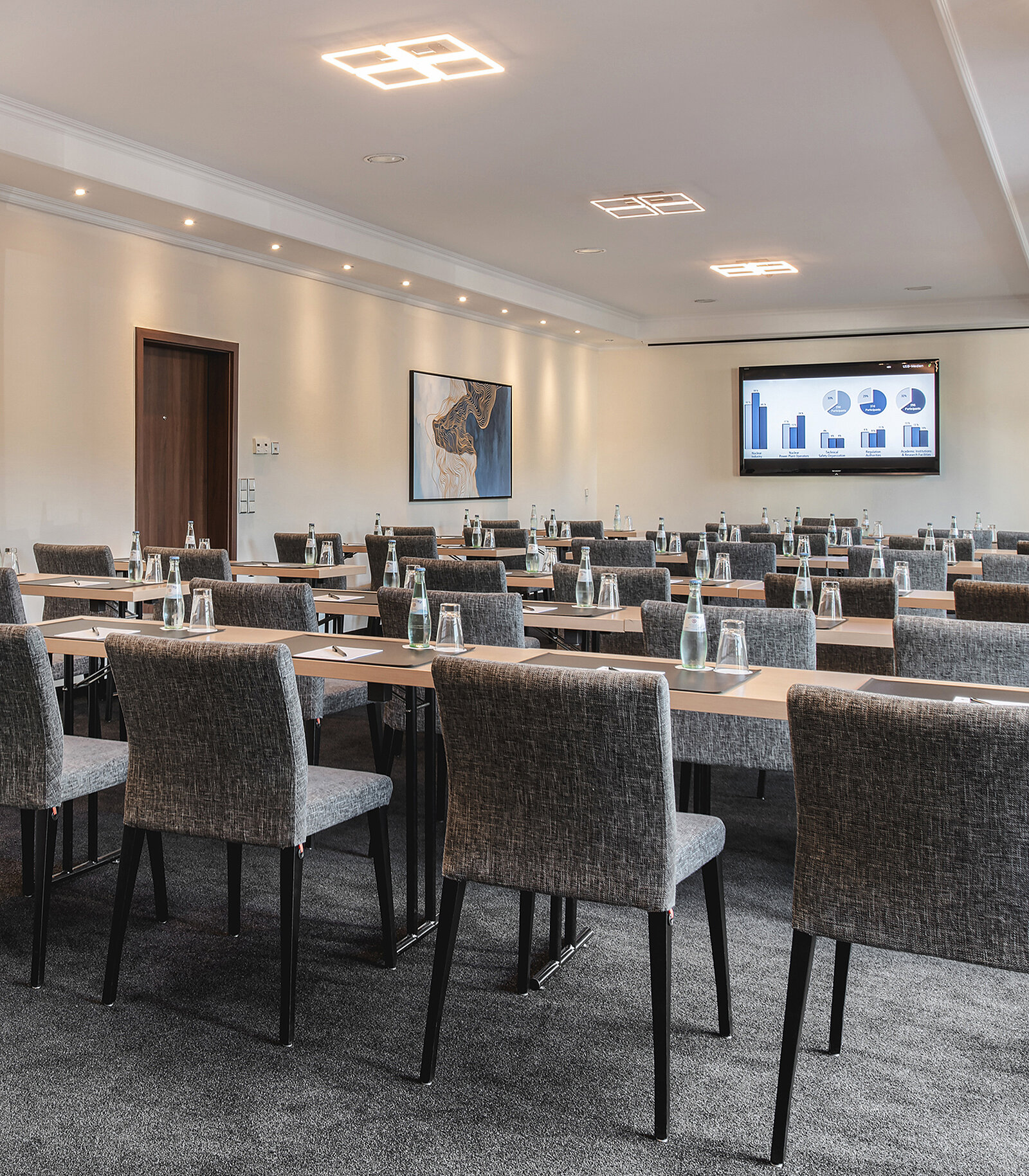 zieflekoch fuerstenhof hotel tagung konferenz bildschirm polsterstuhl besprechung